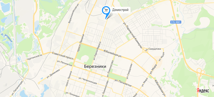 Магазин на карте Березников